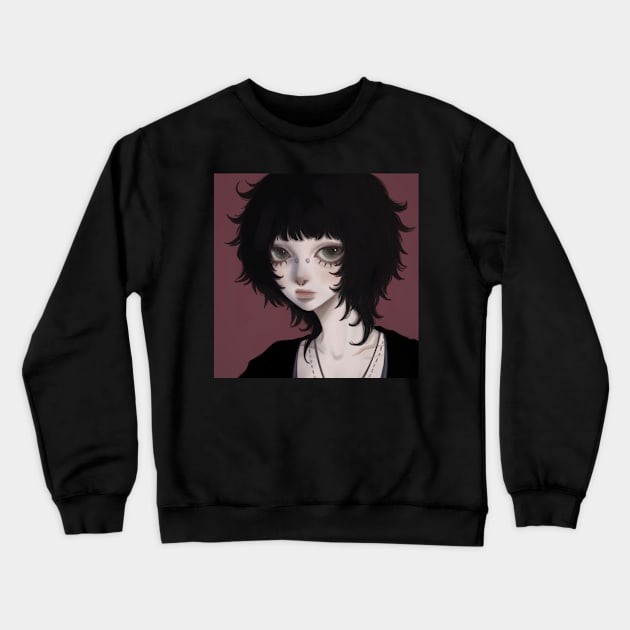 t girl Crewneck Sweatshirt by spyxho